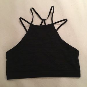 VS Pink - Black Tribal Bralette - NWT - Small